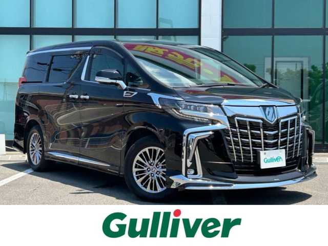 トヨタ アルファードハイブリット エグゼクティブ ラウンジ S 和歌山県 2021(令3)年 5.9万km ブラック 純正メーカーナビ/フルセグTV/（AM/FM/CD/DVD/USB/Bluetooth）/全方位カメラ/JBLプレミアムサウンド/モデリスタエアロ/衝突軽減ブレーキ/レーンキープアシスト/横滑り防止機能/レーダークルーズコントロール/ブラインドスポットモニター/前後コーナーセンサー/オートライト/両側パワースライドドア/シートヒーター/エアーベンチレーション/ステアリングヒーター/サンルーフ/フリップダウンモニター/デジタルインナーミラー/パワーシート/シートメモリー/電動リアゲート/LEDヘッドライト/フォグランプ/ステアリングリモコン/ビルトインETC/フルオートパワーウインドウ/AC100V電源/ドアバイザー