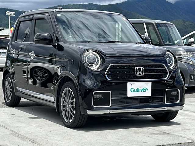 ホンダ Ｎ ＯＮＥ プレミアム ツアラー 山梨県 2022(令4)年 4万km クリスタルブラックパール 純正ナビ/Bluetooth接続/フルセグTV/DVD再生機能あり/バックカメラ/前後ドライブレコーダー/追従式クルーズコントロール/純正ビルトインETC/オートエアコン/ハーフレザーシート/前席シートヒーター/プッシュスタート/スマートキー/電動サイドブレーキ/パドルシフト/純正15インチAW/LEDヘッドライト/オートライト/衝突軽減ブレーキ