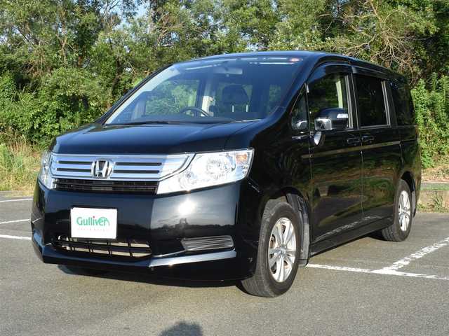 ホンダ ステップワゴン G スマートスタイルエディション 福岡県 2012(平24)年 8.6万km クリスタルブラックパール 　ステップワゴン　G スマートスタイルエディション　/社外オンダッシュナビ/　　 AVIC-T99/バックカメラ/両側パワースライドドア/社外15インチアルミホイール/HID/ETC/保証書あり/取扱説明書あり/スペアキーあり