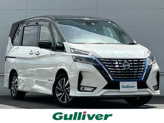 日産 セレナ e－パワー ハイウェイスター V 佐賀県 2020(令2)年 7.8万km ブリリアントホワイトパール 2トーン 7人乗り/プロパイロット/エマージェンシーブレーキ/インテリジェントクルーズコントロール/インテリジェントパーキングアシスト/LDW/LDI/BSI/BSW/前後ソナー/純正10インチSDナビ/・全方位カメラ/・フルセグTV/BT/CD/DVD/純正フリップダウンモニター/純正ドライブレコーダー(DJ4-D)/ハンズフリー両側パワースライドドア/純正16インチAW/LEDヘッドライト/オートライト/プッシュスタート/電動パーキングスイッチ/ETC/リアサンシェード/電動格納ミラー/ドアバイザー/ISOFIX/エアバックW/サイド/カーテン/スペアキー×１