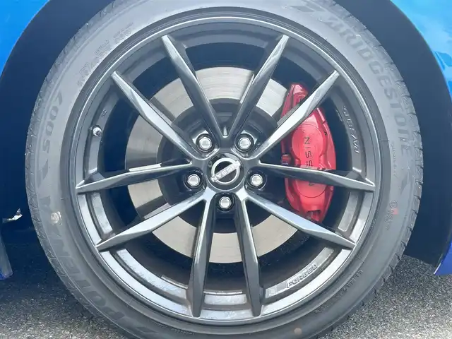 日産 フェアレディ Ｚ バージョンST 山形県 2024(令6)年 0.2万km 青 衝突被害軽減システム/純正リアエアロ/純正メモリナビ/　　【BT　フルセグ　USB】/バックカメラ/レーダークルーズコントロール/LEDオートライト/ハーフレザーシート/シートヒーター/純正19インチアルミホイール/パーキングアシスト/コーナーセンサー/ドライブレコーダー/パドルシフト/ブラインドスポットモニター/ステアリングスイッチ/インテリジェントキー×2/ETC2.0