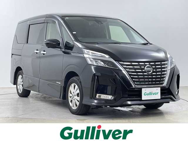 日産 セレナ ハイウェイスター V 道央・札幌 2022(令4)年 5.1万km ダイヤモンドブラック ・４WD/・エマージェンシーブレーキ/・プロパイロット/・純正10インチナビ/・BD.DVD.CD.SD.Bluetooth/・アラウンドビューモニター/・バックカメラ/・純正フリップダウン モニター/・両側パワースライドドア /・LEDライト/オートライト/・デジタルインナーミラー/・純正ドライブレコーダー/・ビルトインETC