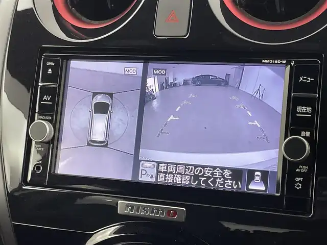 日産 ノート e－パワー ニスモ 福岡県 2019(令1)年 4万km ブリリアントホワイトパール 純正ナビ　/アラウンドビューモニター　/デジタルルームミラー　/ＥＴＣ　/前方ドライブレコーダー　/インテリジェントクルーズコントロール　/エマージェンシーブレーキ　/レーンキープ　/純正ＮＩＳＭＯ１６インチＡＷ