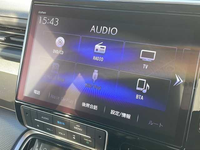 ホンダ ステップワゴン スパーダ クルスピセンシング 福岡県 2020(令2)年 2.6万km モダンスティールM ・純正10インチナビ【VXU-217SWi】/-BT/フルセグTV/CD/DVD/FM/AM/AppleCarPlay/・バックカメラ/・純正フリップダウンモニター【VM-185EN】/・両側パワースライドドア/・レーダークルーズコントロール/・衝突軽減ブレーキ/・車線逸脱警報/・パドルシフト/・前後ドライブレコーダー/・前席シートヒーター/・サンシェード/・ETC2.0/・純正フロアマット/・純正アルミ17インチ/・ドアバイザー/・リアエアコン/・アイドリングストップ/・シートテーブル/・ステアリングリモコン/・プッシュスタート/・スマートキー/・スペアキー