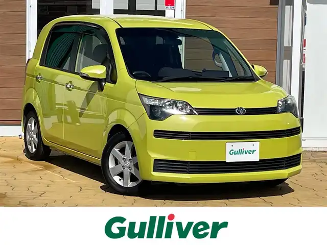 トヨタ スペイド G 宮崎県 2014(平26)年 7.4万km シトラスマイカメタリック 純正ナビ　【NSCP-W62G】/フルセグテレビ/Bluetooth/片側パワースライドドア/プッシュスタート/スマートキー/純正15インチアルミ/オートライト/シートヒーター/パワーウィンドウ/パワーステアリング/純正フロアマット/ETC/アイドリングストップ