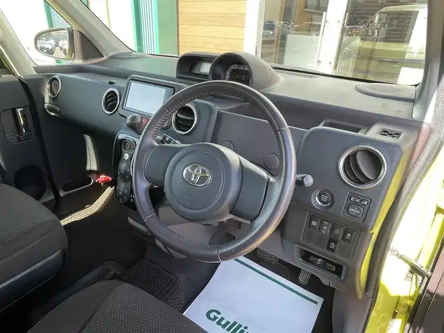 トヨタ スペイド G 宮崎県 2014(平26)年 7.4万km シトラスマイカメタリック 純正ナビ　【NSCP-W62G】/フルセグテレビ/Bluetooth/片側パワースライドドア/プッシュスタート/スマートキー/純正15インチアルミ/オートライト/シートヒーター/パワーウィンドウ/パワーステアリング/純正フロアマット/ETC/アイドリングストップ
