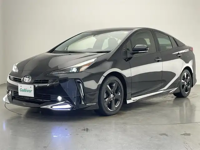 トヨタ プリウス S ツーリングセレ ブラックED 愛知県 2022(令4)年 3.8万km プレシャスブラックパール 純正8インチディスプレイオーディオ/トヨタセーフティセンス/アラウンドビューモニター/社外エアロ/黒革シート/Miracast/AC100V充電/レーダークルーズコントロール/シートヒーター/LEDオートライト/フォグランプ/純正アルミホイール/ETC2.0/ドライブレコーダー/コーナーセンサー/衝突被害軽減ブレーキ/カーテンエアバッグ/禁煙車