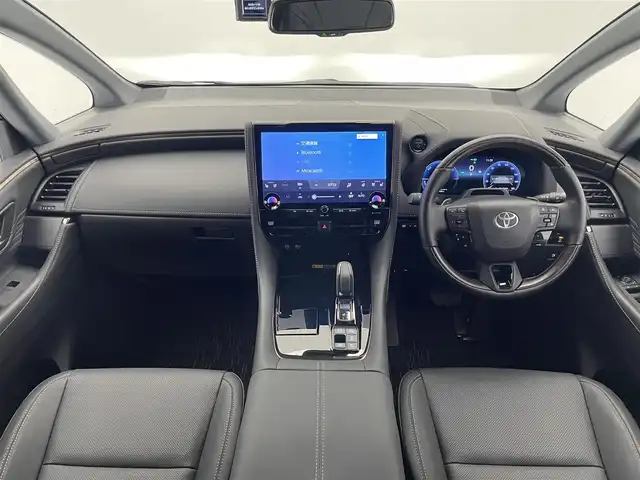 トヨタ アルファードハイブリット Z 愛知県 2024(令6)年 0.6万km プラチナホワイトパールマイカ 純正１４型DA　ムーンルーフ　HDMI　黒革　BSM　全方位カメラ　パーキングアシスト　追従クルコン　フルセグ　ETC２.0 ドラレコ　セーフティセンス　メモリーシート　パドルシフト　エアシート　禁煙　ステアリングヒーター　１５００W１００V充電　ワイヤレス充電　nanoe-X LEDオートライト　フォグランプ　純正フロアマット　USB　Bluetooth　コーナーセンサー　プッシュスタート　スマートキー　スペアタイヤ アドバンスドパーク