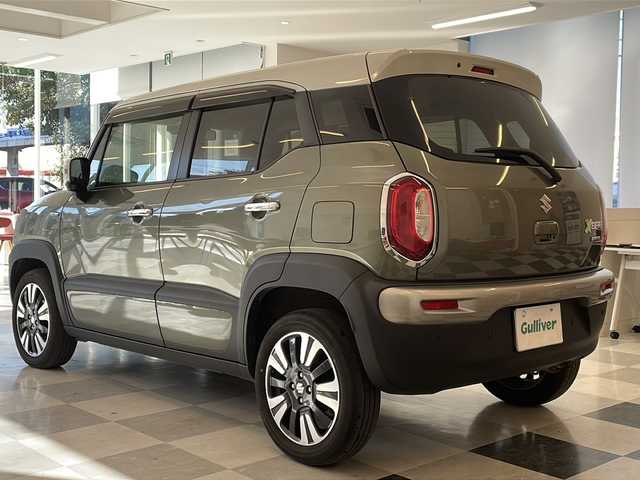 スズキ クロスビー HYBRID MZ 岐阜県 2023(令5)年 6.9万km タフカーキパールメタリック/ホワイト2トーン スズキシティブレーキサポート/レーンキープ/レーダークルーズコントロール/前席シートヒーター/アイドリングストップ/パドルシフト/コーナーセンサー/スマートキー/プッシュスタート/オートライト/LEDヘッドライト/オートマチックハイビーム/USBポート