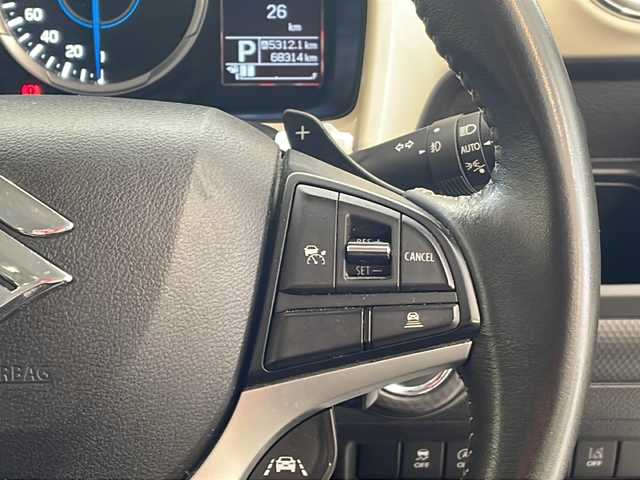 スズキ クロスビー HYBRID MZ 岐阜県 2023(令5)年 6.9万km タフカーキパールメタリック/ホワイト2トーン スズキシティブレーキサポート/レーンキープ/レーダークルーズコントロール/前席シートヒーター/アイドリングストップ/パドルシフト/コーナーセンサー/スマートキー/プッシュスタート/オートライト/LEDヘッドライト/オートマチックハイビーム/USBポート