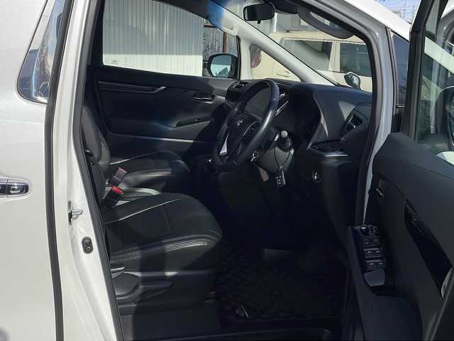 トヨタ アルファード S 長野県 2018(平30)年 1.7万km ホワイトパールクリスタルシャイン トヨタセーフティセンス/アルパイン11型ナビフルセグＴＶ/アルパイン12.8型フリップモニター/両側パワースライドドア/社外21インチアルミ/ブリッツ車高調/バックカメラ/ＥＴＣ/ブラックレザー調シートカバー/前後コーナーセンサー/保証書/スペアキー