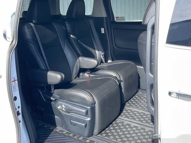 トヨタ アルファード S 長野県 2018(平30)年 1.7万km ホワイトパールクリスタルシャイン トヨタセーフティセンス/アルパイン11型ナビフルセグＴＶ/アルパイン12.8型フリップモニター/両側パワースライドドア/社外21インチアルミ/ブリッツ車高調/バックカメラ/ＥＴＣ/ブラックレザー調シートカバー/前後コーナーセンサー/保証書/スペアキー