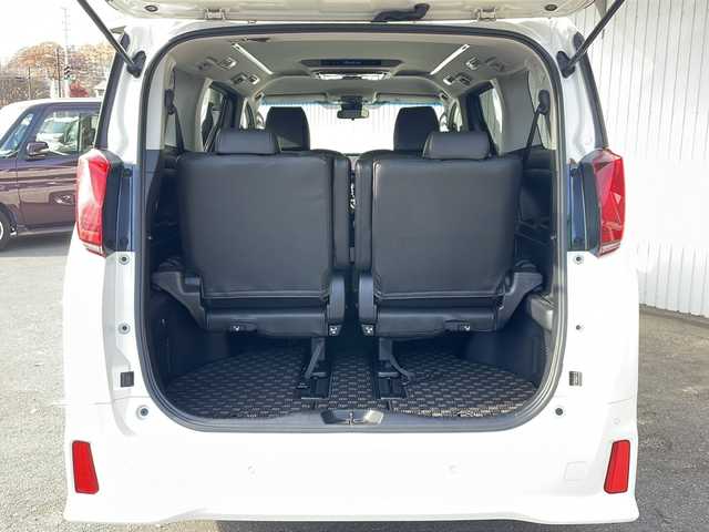 トヨタ アルファード S 長野県 2018(平30)年 1.7万km ホワイトパールクリスタルシャイン トヨタセーフティセンス/アルパイン11型ナビフルセグＴＶ/アルパイン12.8型フリップモニター/両側パワースライドドア/社外21インチアルミ/ブリッツ車高調/バックカメラ/ＥＴＣ/ブラックレザー調シートカバー/前後コーナーセンサー/保証書/スペアキー