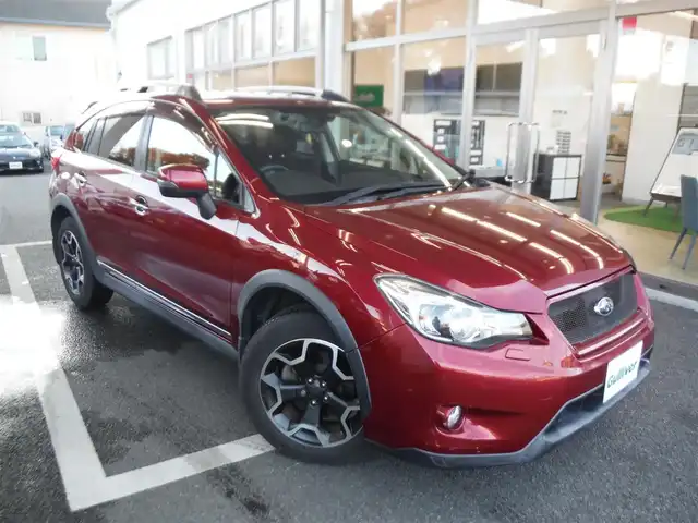 スバル インプレッサ ＸＶ 2．0i－L アイサイト 東京都 2012(平24)年 10.1万km ワイン ワンオーナー車/保証書あり/純正ナビ・TV・DVD/　BLUETOOTH・ETC/　バックカメラ/アイサイト/クルーズコントロール/パドルシフト/パワーコンセント/運転席Pシート/キセノンライト/スマートキー×2個