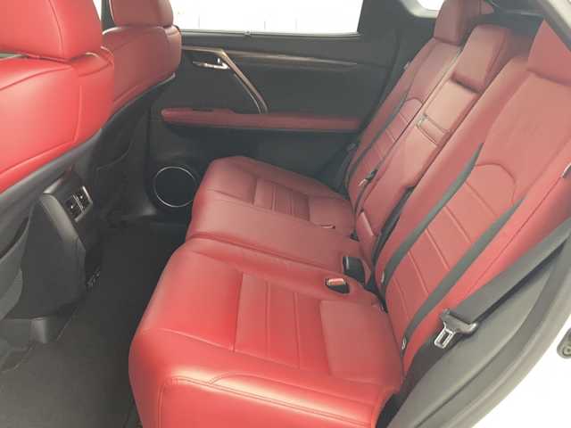 レクサス ＲＸ 450h Fスポーツ 東京都 2019(令1)年 2.5万km ホワイトノーヴァガラスフレーク 純正ナビ/フルセグテレビ/全方位カメラ/クルーズコントロール/サンルーフ/プッシュスタート/パワーバックドア/ビルトインETC2.0/レザーシート/パワーシート/シートヒーター/エアーシート/ハンドルヒーター/HUD/マークレビンソン/前後コーナーセンサー/前後ドラレコ/オートホールドブレーキ/PCS/BSM/TRDフルエアロ/ローダウン(純正サス積載)/TWS21インチAW/AC100Vコンセント