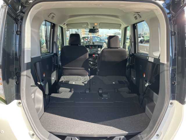 トヨタ ルーミー カスタムG－T 愛知県 2025(令7)年 0.1千km ブラックマイカメタリック/パールホワイト2トーン 登録済未使用車/純正9型ディスプレイオーディオ　ナビ機能なし/全方位カメラ/両側パワースライドドア/レーダークルーズコントロール/バックカメラ/コーナーセンサー/LEDヘッドライト/純正アルミホイール/オートマチックハイビーム/衝突軽減システム/フルセグ/Bluetooth/ステアリングスイッチ/スマートキー/プッシュスタート