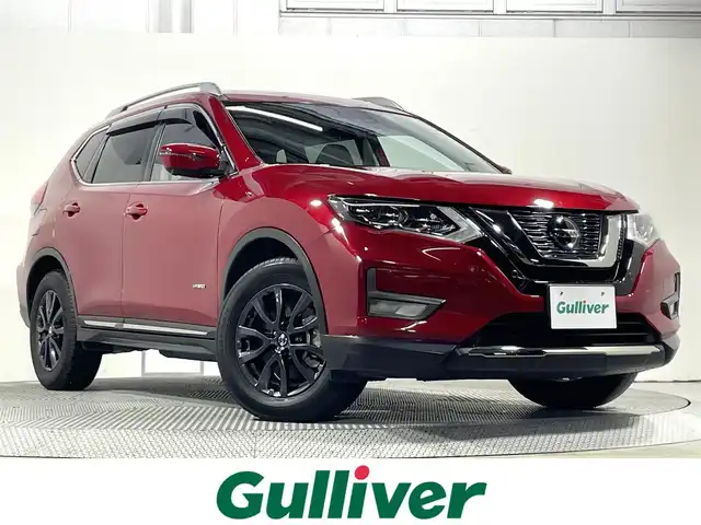 日産 エクストレイル ハイブリッド 20Xi 大阪府 2020(令2)年 4.9万km ガーネットレッド ProPILOT 黒革シート 純正9incナビTV 360カメラ デジタルインナーミラー パワーシート/ヒーター 電動リアゲート レーダークルコン 衝突軽減ブレーキ レーンアシスト ブラインドSM ドライブレコーダー ETC