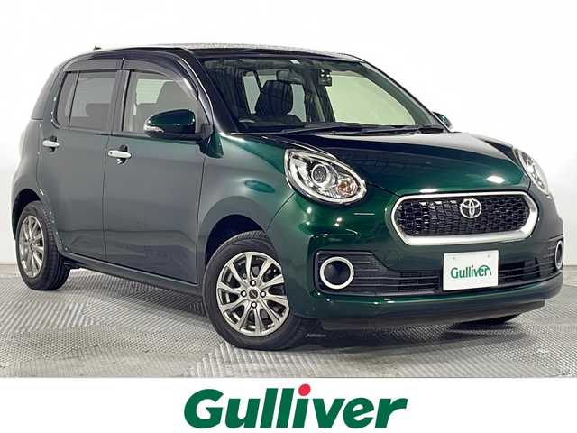 トヨタ パッソ モーダ 広島県 2016(平28)年 4.3万km ブラックマイカメタリック/ダークエメラルドマイカ 2トーン 純正ナビ/バックカメラ/ＥＴＣ/前後ドライブレコーダー/ＬＥＤヘッドライト/フルセグＴＶ/社外１４インチアルミホイール/スマートキー/プッシュスタート/オートエアコン/スペアキー/フロアマット/ＤＶＤ/エアバッグ(運転席/助手席)