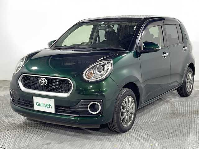 トヨタ パッソ モーダ 広島県 2016(平28)年 4.3万km ブラックマイカメタリック/ダークエメラルドマイカ 2トーン 純正ナビ/バックカメラ/ＥＴＣ/前後ドライブレコーダー/ＬＥＤヘッドライト/フルセグＴＶ/社外１４インチアルミホイール/スマートキー/プッシュスタート/オートエアコン/スペアキー/フロアマット/ＤＶＤ/エアバッグ(運転席/助手席)