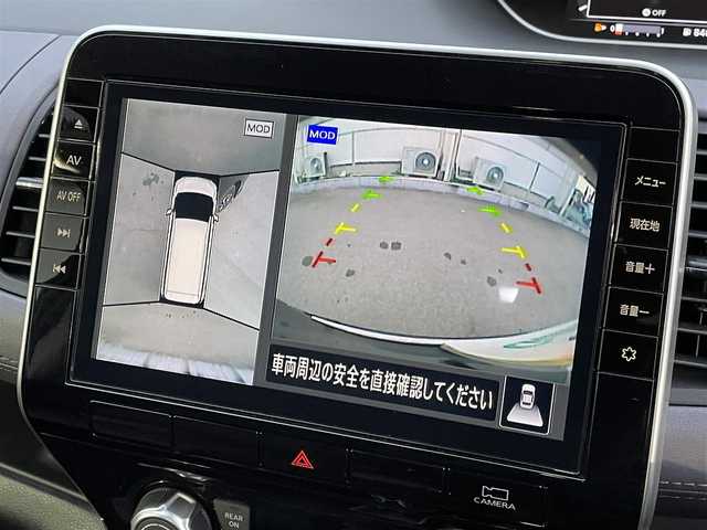 日産 セレナ ハイウェイスター V 群馬県 2021(令3)年 1.2万km ダイヤモンドブラック 衝突被害軽減システム/フロントエアロ/プロパイロット/純正ナビ/　　フルセグTV BT CD AM FM/全周囲カメラ/両側パワースライドドア/純正フロアマット/純正AW/LEDオートライト/ステアリングリモコン/デジタルインナーミラー/ドライブレコーダー前方/電子パーキング