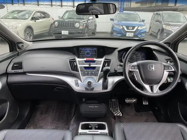 ホンダ オデッセイ アブソルート 山形県 2011(平23)年 8.8万km プレミアムブラキッシュパール (株)IDOMが運営する【じしゃロン山形店】の自社ローン専用車両になります。/こちらは現金またはオートローンご利用時の価格です。/自社ローンご希望の方は別途その旨お申付け下さい。/HDDナビ/クルーズコントロール/パドルシフト/電格ウィンカーミラー/ISOFIX/D席パワーシート/AUTOライト