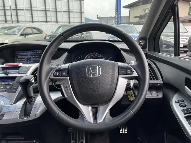 ホンダ オデッセイ アブソルート 山形県 2011(平23)年 8.8万km プレミアムブラキッシュパール (株)IDOMが運営する【じしゃロン山形店】の自社ローン専用車両になります。/こちらは現金またはオートローンご利用時の価格です。/自社ローンご希望の方は別途その旨お申付け下さい。/HDDナビ/クルーズコントロール/パドルシフト/電格ウィンカーミラー/ISOFIX/D席パワーシート/AUTOライト