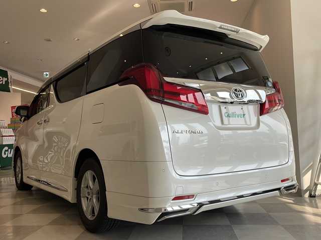 トヨタ アルファード X 福井県 2018(平30)年 6万km ホワイトパールクリスタルシャイン ワンオーナー/モデリスタエアロ/純正9インチSDナビ/フルセグTV/バックカメラ/フリップダウンモニター/ETC/クルーズコントロール/コーナーセンサー/レーンキープアシスト/両側パワースライドドア/オートライト/オートハイビーム/LEDヘッドライト/LEDフォグ/純正AW/社外AW付サマータイヤ積載/ステアリングスイッチ/取扱説明書/保証書/記録簿