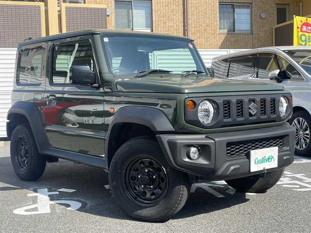 スズキ ジムニー シエラ JL 広島県 2020(令2)年 1.6万km ジャングルグリーン ワンオーナー/社外オーディオ/シートヒーター/スマートキー/スペアキー×１/新車時整備手帳/　　【保証書】/取扱説明書