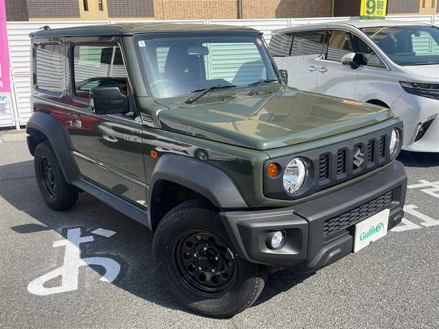 スズキ ジムニー シエラ JL 広島県 2020(令2)年 1.6万km ジャングルグリーン ワンオーナー/社外オーディオ/シートヒーター/スマートキー/スペアキー×１/新車時整備手帳/　　【保証書】/取扱説明書