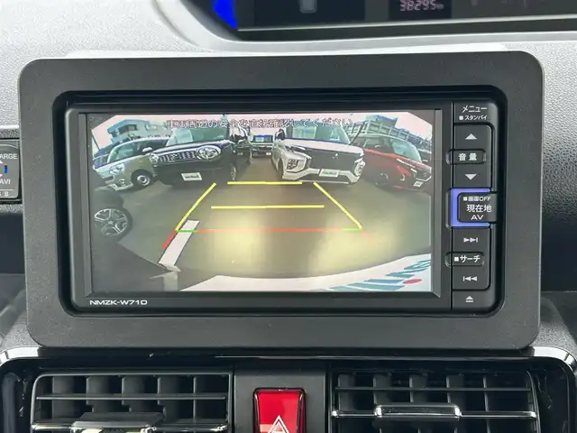 ダイハツ タント カスタム RS 島根県 2021(令3)年 3.9万km ファイアークォーツレッドM 純正メモリーナビ/ワンセグTV/DVD再生/Bluetoothオーディオ/バックカメラ /ビルトインETC /両側パワースライドドア/ハーフレザーシート/前席シートヒーター/衝突軽減ブレーキ/クルーズコントロール/スマートキー/プッシュスタート/純正LEDヘッドライト /純正15インチアルミホイール