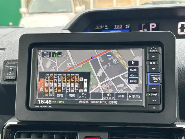 ダイハツ タント カスタム RS 島根県 2021(令3)年 3.9万km ファイアークォーツレッドM 純正メモリーナビ/ワンセグTV/DVD再生/Bluetoothオーディオ/バックカメラ /ビルトインETC /両側パワースライドドア/ハーフレザーシート/前席シートヒーター/衝突軽減ブレーキ/クルーズコントロール/スマートキー/プッシュスタート/純正LEDヘッドライト /純正15インチアルミホイール