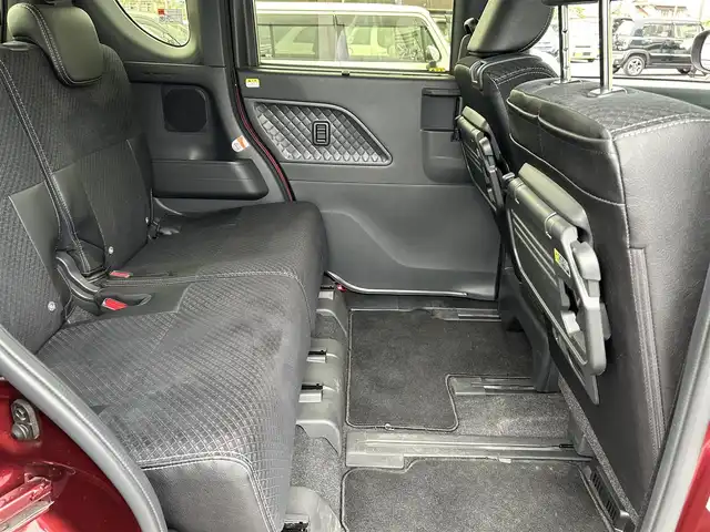 ダイハツ タント カスタム RS 島根県 2021(令3)年 3.9万km ファイアークォーツレッドM 純正メモリーナビ/ワンセグTV/DVD再生/Bluetoothオーディオ/バックカメラ /ビルトインETC /両側パワースライドドア/ハーフレザーシート/前席シートヒーター/衝突軽減ブレーキ/クルーズコントロール/スマートキー/プッシュスタート/純正LEDヘッドライト /純正15インチアルミホイール