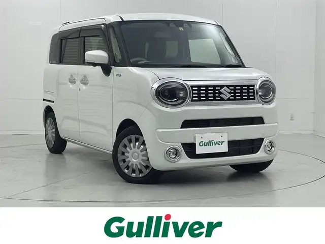 スズキ ワゴンＲ スマイル HYBRID X 茨城県 2022(令4)年 2.8万km ピュアホワイトP 純正ナビ/全方位カメラ/フルセグ/HUD/衝突被害軽減ブレーキ/車線逸脱抑制装置/レーダークルーズコントロール/オートマチックハイビーム/クリアランスソナー/両側電動スライドドア/ETC/シートヒーター/革調シートカバー/LEDヘッドライト/スマートキー