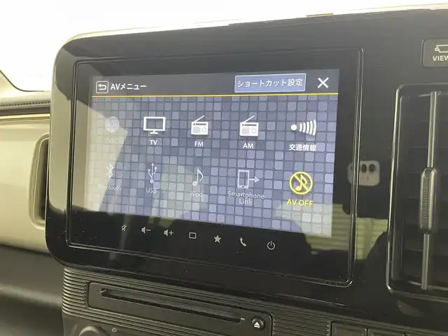 スズキ ワゴンＲ スマイル HYBRID X 茨城県 2022(令4)年 2.8万km ピュアホワイトP 純正ナビ/全方位カメラ/フルセグ/HUD/衝突被害軽減ブレーキ/車線逸脱抑制装置/レーダークルーズコントロール/オートマチックハイビーム/クリアランスソナー/両側電動スライドドア/ETC/シートヒーター/革調シートカバー/LEDヘッドライト/スマートキー