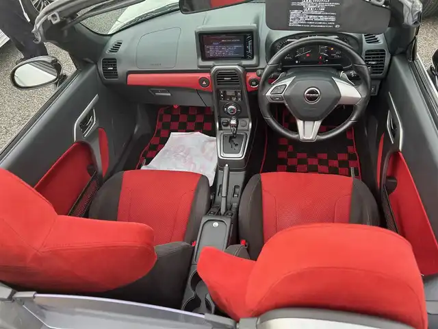 ダイハツ コペン ローブ S 大阪府 2019(平31)年 7.9万km パールホワイトⅢ 社外ナビ/   TV/CD/DVD/Bluetooth/バックモニター/前席シートヒーター/横滑り防止装置/アイドリングストップ/パドルシフト/ステアリングスイッチ/純正16インチアルミホイール/純正フロアマット/プッシュスタート/スマートキー/ＥＴＣ/ＬＥＤライト/禁煙車