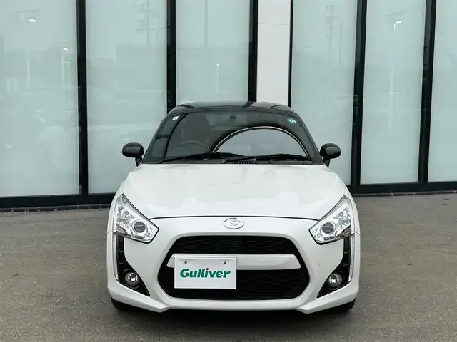 ダイハツ コペン ローブ S 大阪府 2019(平31)年 7.9万km パールホワイトⅢ 社外ナビ/   TV/CD/DVD/Bluetooth/バックモニター/前席シートヒーター/横滑り防止装置/アイドリングストップ/パドルシフト/ステアリングスイッチ/純正16インチアルミホイール/純正フロアマット/プッシュスタート/スマートキー/ＥＴＣ/ＬＥＤライト/禁煙車