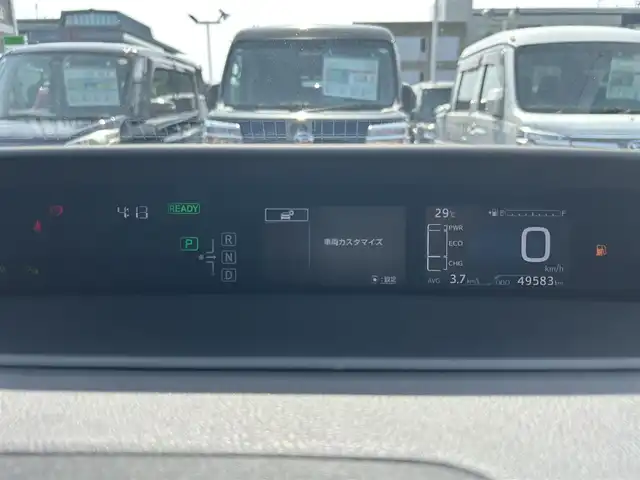 トヨタ プリウス A プレミアム　ツーリングセレ 島根県 2016(平28)年 5万km エモーショナルレッド ４WD/トヨタセーフティセンス/・衝突軽減ブレーキ/・アダプティブクルーズコントロール/・前後コーナーセンサー/・レーンディパーチャーアラート/純正9インチSDナビ/（フルセグTV/DVD再生・Bluetooth接続）/バックカメラ/前方ドライブレコーダー/ビルトインETC/レザーシート/フルエアロパーツ/置くだけ充電/ブラインドスポットモニター/運転席パワーシート/前席シートヒーター/オートハイビーム/スマートキー/純正LEDヘッドライト/純正１７インチアルミホイール/純正フロアマット