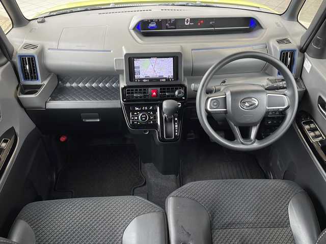 ダイハツ タント カスタム X 静岡県 2019(令1)年 5.6万km マスタードイエローマイカメタリック 社外ナビ(カロッツェリア)/・SD/・AM/・FM/・Bluetooth/・フルセグTV/主要装備/・スマートアシスト/・先行車発進お知らせ/・衝突警報/・車線逸脱警報/・ステアリングアシスト/・標識認識機能/・両側パワスラ/・ＬＥＤヘッドライト/・運転席ロングスライド/・横滑り防止装置/・コーナーセンサー/・ＥＴＣ/・サイドカーテンエアバッグ/・社外ナビ/・ドライブレコーダー/・アイドリングストップ
