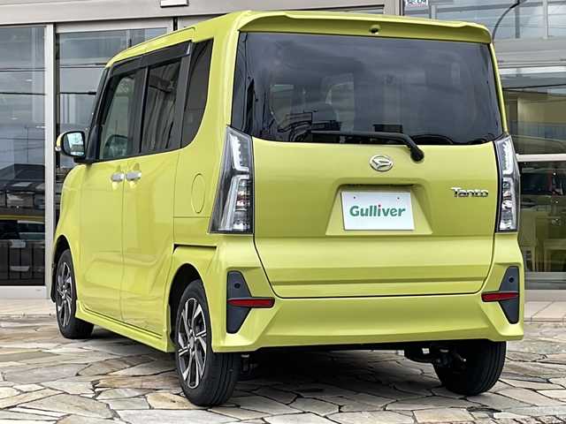 ダイハツ タント カスタム X 静岡県 2019(令1)年 5.6万km マスタードイエローマイカメタリック 社外ナビ(カロッツェリア)/・SD/・AM/・FM/・Bluetooth/・フルセグTV/主要装備/・スマートアシスト/・先行車発進お知らせ/・衝突警報/・車線逸脱警報/・ステアリングアシスト/・標識認識機能/・両側パワスラ/・ＬＥＤヘッドライト/・運転席ロングスライド/・横滑り防止装置/・コーナーセンサー/・ＥＴＣ/・サイドカーテンエアバッグ/・社外ナビ/・ドライブレコーダー/・アイドリングストップ