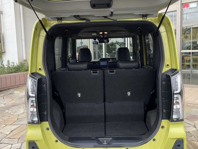 ダイハツ タント カスタム X 静岡県 2019(令1)年 5.6万km マスタードイエローマイカメタリック 社外ナビ(カロッツェリア)/・SD/・AM/・FM/・Bluetooth/・フルセグTV/主要装備/・スマートアシスト/・先行車発進お知らせ/・衝突警報/・車線逸脱警報/・ステアリングアシスト/・標識認識機能/・両側パワスラ/・ＬＥＤヘッドライト/・運転席ロングスライド/・横滑り防止装置/・コーナーセンサー/・ＥＴＣ/・サイドカーテンエアバッグ/・社外ナビ/・ドライブレコーダー/・アイドリングストップ