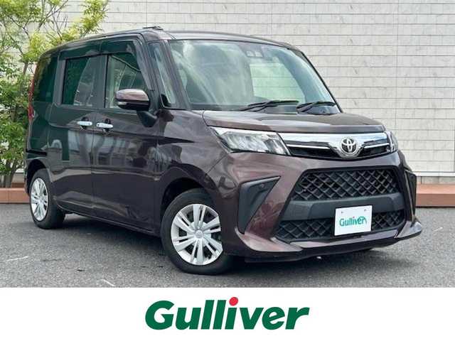 トヨタ ルーミー G－T 茨城県 2021(令3)年 2.3万km プラムブラウンパールクリスタルシャイン 純正ディーラーナビ/AM/FM/CD/フルセグTV/SD/BT/バックカメラ/前後ドライブレコーダー/前後コーナーセンサー/横滑り防止装置/レーンキープアシスト/盗難防止装置/パーキングアシスト/両側パワースライドドア/LEDオートライト/シートヒーター/アイドリングストップ/ステアリングリモコン/USBポート/スマートキー/プッシュスタート