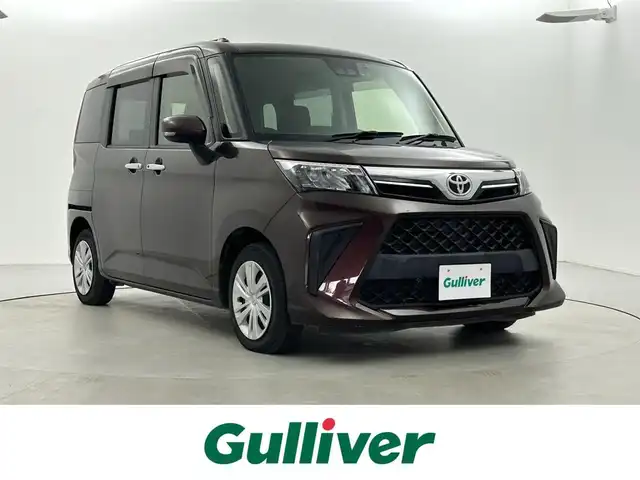 トヨタ ルーミー G－T 福井県 2021(令3)年 2.3万km プラムブラウンパールクリスタルシャイン 純正ディーラーナビ 　型式：NSZT-W68T/（AM/FM/CD/フルセグTV/SD/BT）/バックカメラ/前後ドライブレコーダー/前後コーナーセンサー/横滑り防止装置/レーンキープアシスト/盗難防止装置/パーキングアシスト/両側パワースライドドア/LEDオートライト/シートヒーター/アイドリングストップ/ステアリングリモコン/USBポート/スマートキー/プッシュスタート