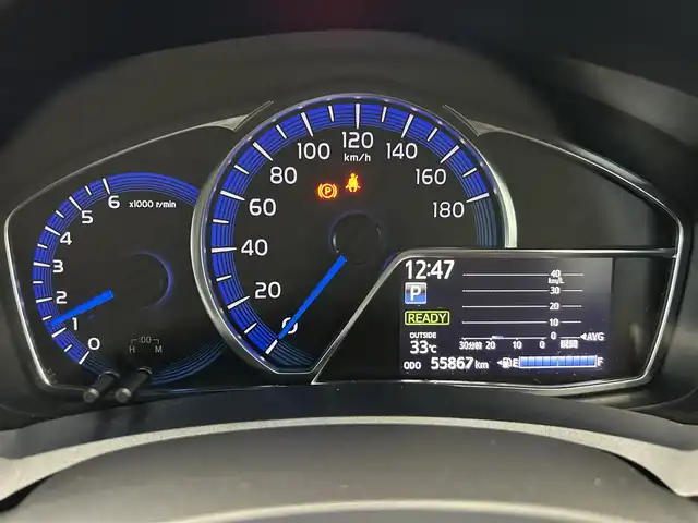 トヨタ カローラ フィールダー HV G エアロツアラー W×B 鹿児島県 2015(平27)年 5.6万km ブラックマイカ 純正SDナビ【NSCP-W64】/（CD/DVD/ワンセグ/Bluetooth/SD）/ビルトインETC/バックカメラ/アイドリングストップ/ステアリングリモコン/ハーフレザーシート/電動格納ドアミラー/サイドメッキパーツ/サイドミラーメッキパーツ/純正LEDヘッドライト/オートライト/純正フロアマット/純正15インチアルミ