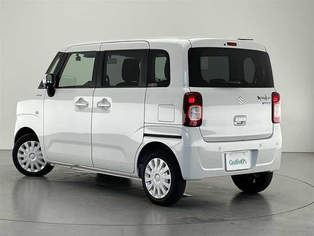 スズキ ワゴンＲ スマイル HYBRID S 長崎県 2022(令4)年 2.8万km ピュアホワイトP 8インチナビ/BLuetooth/ドライブレコーダー/ETS搭載/純正８インチナビ/運転席シートヒーター/オートハイビーム/純正ホイール/純正フロアマット/スマートキー/プッシュスタート/両側ワンタッチパワースライドドア