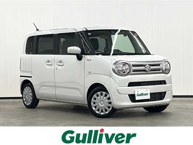 スズキ ワゴンＲ スマイル HYBRID S 長崎県 2022(令4)年 2.8万km ピュアホワイトP 純正8インチナビ(SKX-S806）/・フルセグ/・DVD/・Bluetooth/セーフティサポート/・レーンディパーチャーアラート/・誤発信抑制/・コーナーセンサー/両側パワースライド/ドライブレコーダー/ETS搭載/運転席シートヒーター/シートリフター/電格ミラー/オートハイビーム/純正フロアマット/スマートキー/プッシュスタート/オートライト/アイドリングストップ