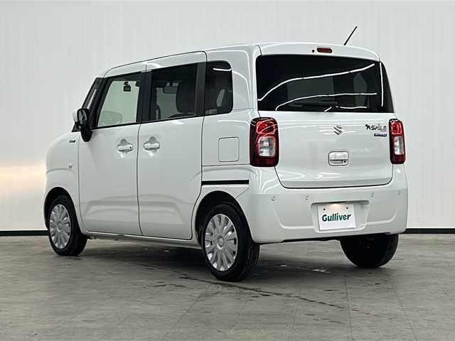 スズキ ワゴンＲ スマイル HYBRID S 長崎県 2022(令4)年 2.8万km ピュアホワイトP 純正8インチナビ(SKX-S806）/・フルセグ/・DVD/・Bluetooth/セーフティサポート/・レーンディパーチャーアラート/・誤発信抑制/・コーナーセンサー/両側パワースライド/ドライブレコーダー/ETS搭載/運転席シートヒーター/シートリフター/電格ミラー/オートハイビーム/純正フロアマット/スマートキー/プッシュスタート/オートライト/アイドリングストップ
