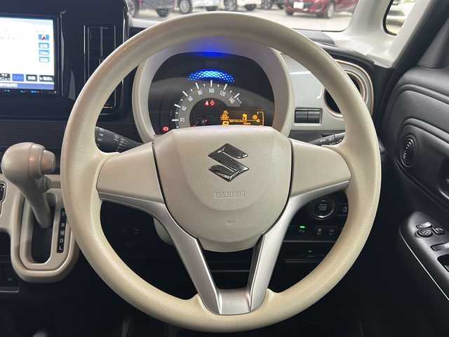 スズキ ワゴンＲ スマイル HYBRID S 長崎県 2022(令4)年 2.8万km ピュアホワイトP 純正8インチナビ(SKX-S806）/・フルセグ/・DVD/・Bluetooth/セーフティサポート/・レーンディパーチャーアラート/・誤発信抑制/・コーナーセンサー/両側パワースライド/ドライブレコーダー/ETS搭載/運転席シートヒーター/シートリフター/電格ミラー/オートハイビーム/純正フロアマット/スマートキー/プッシュスタート/オートライト/アイドリングストップ
