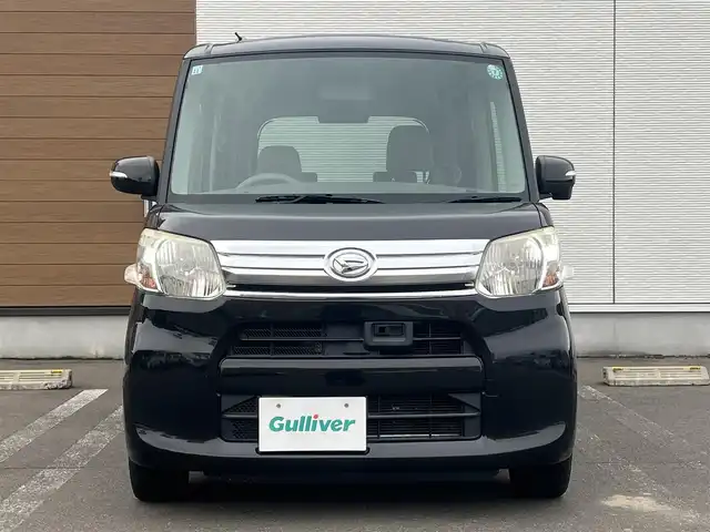 ダイハツ タント G SA 秋田県 2013(平25)年 11.5万km ブラックマイカメタリック ４WD/両側パワースライドドア/純正メモリナビ（DVD/CD再生可能）/フルセグ/バックカメラ/社外１４インチアルミ（冬タイヤ装着）/スマートキー/アイドリングストップ/プッシュスタート/ステアリングスイッチ/純正フロアマット/純正ドアバイザー/オートライト/オートエアコン/パワーステアリング/パワーウィンドウ/ヘッドライトレベライザー/横滑り防止/盗難防止装置/寒冷地仕様/電動格納ウィンカーミラー/保証書/取扱説明書/記録簿/スペアキー×１