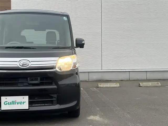 ダイハツ タント G SA 秋田県 2013(平25)年 11.5万km ブラックマイカメタリック ４WD/両側パワースライドドア/純正メモリナビ（DVD/CD再生可能）/フルセグ/バックカメラ/社外１４インチアルミ（冬タイヤ装着）/スマートキー/アイドリングストップ/プッシュスタート/ステアリングスイッチ/純正フロアマット/純正ドアバイザー/オートライト/オートエアコン/パワーステアリング/パワーウィンドウ/ヘッドライトレベライザー/横滑り防止/盗難防止装置/寒冷地仕様/電動格納ウィンカーミラー/保証書/取扱説明書/記録簿/スペアキー×１