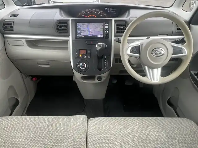ダイハツ タント G SA 秋田県 2013(平25)年 11.5万km ブラックマイカメタリック ４WD/両側パワースライドドア/純正メモリナビ（DVD/CD再生可能）/フルセグ/バックカメラ/社外１４インチアルミ（冬タイヤ装着）/スマートキー/アイドリングストップ/プッシュスタート/ステアリングスイッチ/純正フロアマット/純正ドアバイザー/オートライト/オートエアコン/パワーステアリング/パワーウィンドウ/ヘッドライトレベライザー/横滑り防止/盗難防止装置/寒冷地仕様/電動格納ウィンカーミラー/保証書/取扱説明書/記録簿/スペアキー×１